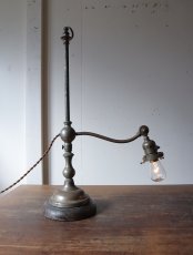 画像24: No.166　乳白シェード付きスタンドライト (24)