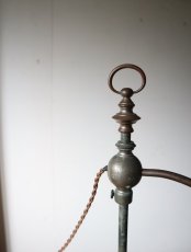 画像34: No.166　乳白シェード付きスタンドライト (34)