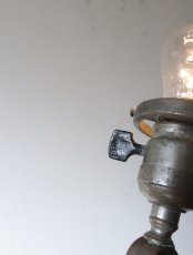 画像30: No.166　乳白シェード付きスタンドライト (30)