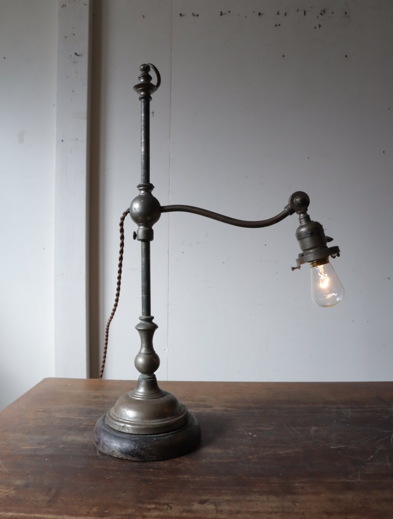 画像3: No.166　乳白シェード付きスタンドライト