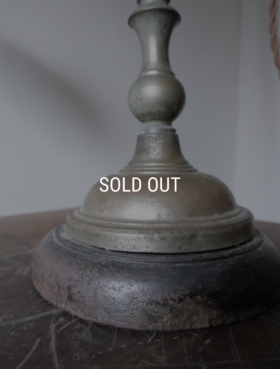 画像39: No.166　乳白シェード付きスタンドライト (39)