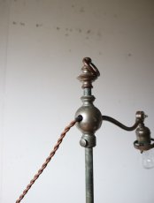 画像35: No.166　乳白シェード付きスタンドライト (35)