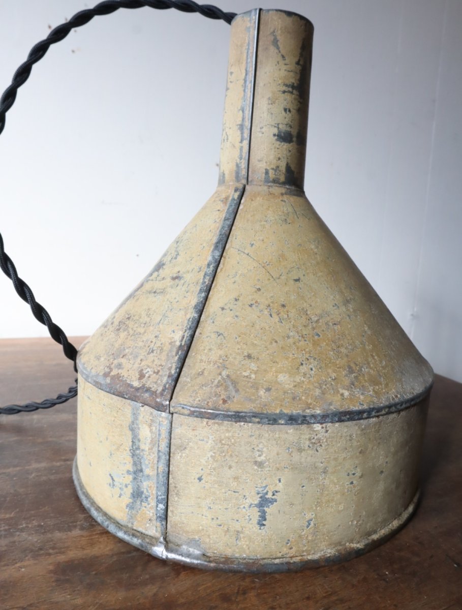 画像15: No.168　色付き漏斗のペンダントライト (15)