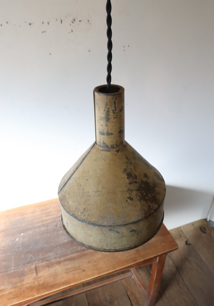 画像12: No.168　色付き漏斗のペンダントライト (12)