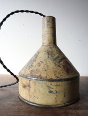 画像13: No.168　色付き漏斗のペンダントライト (13)