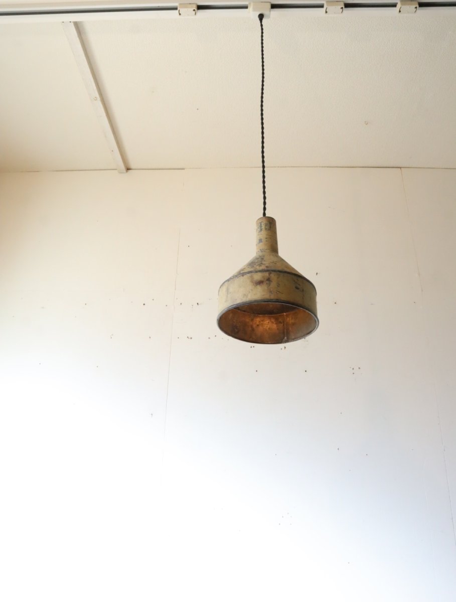 画像6: No.168　色付き漏斗のペンダントライト (6)