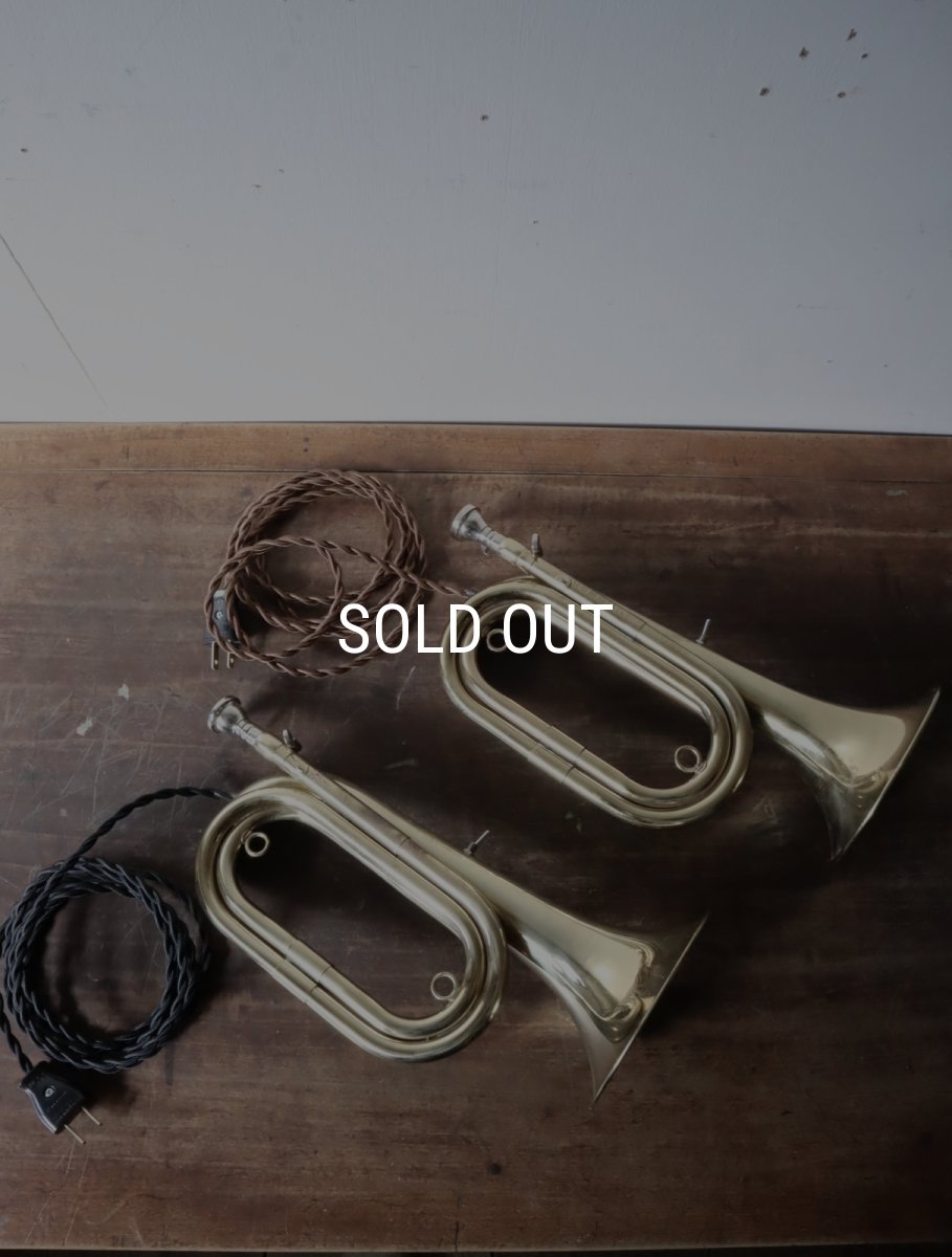 画像26: No.170　ラッパの2wayライト(コード黒) (26)