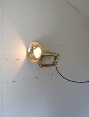 画像13: No.170　ラッパの2wayライト(コード黒) (13)