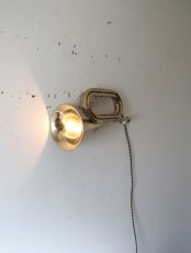 画像9: No.169　ラッパの2wayライト(コード焦げ茶) (9)