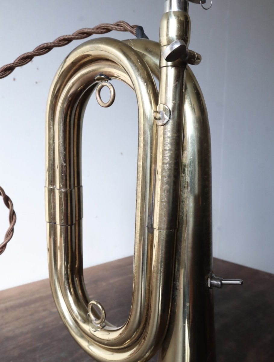 画像18: No.169　ラッパの2wayライト(コード焦げ茶) (18)