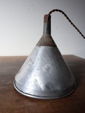 画像15: No.167　アルミ漏斗のペンダントライト (15)