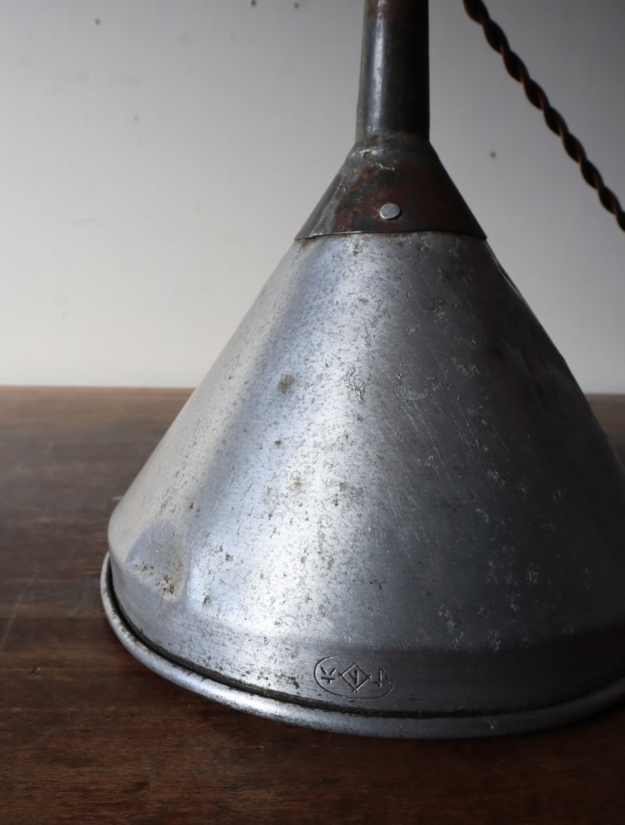 画像17: No.167　アルミ漏斗のペンダントライト (17)