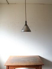 画像2: No.167　アルミ漏斗のペンダントライト (2)
