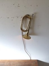 画像5: No.169　ラッパの2wayライト(コード焦げ茶) (5)