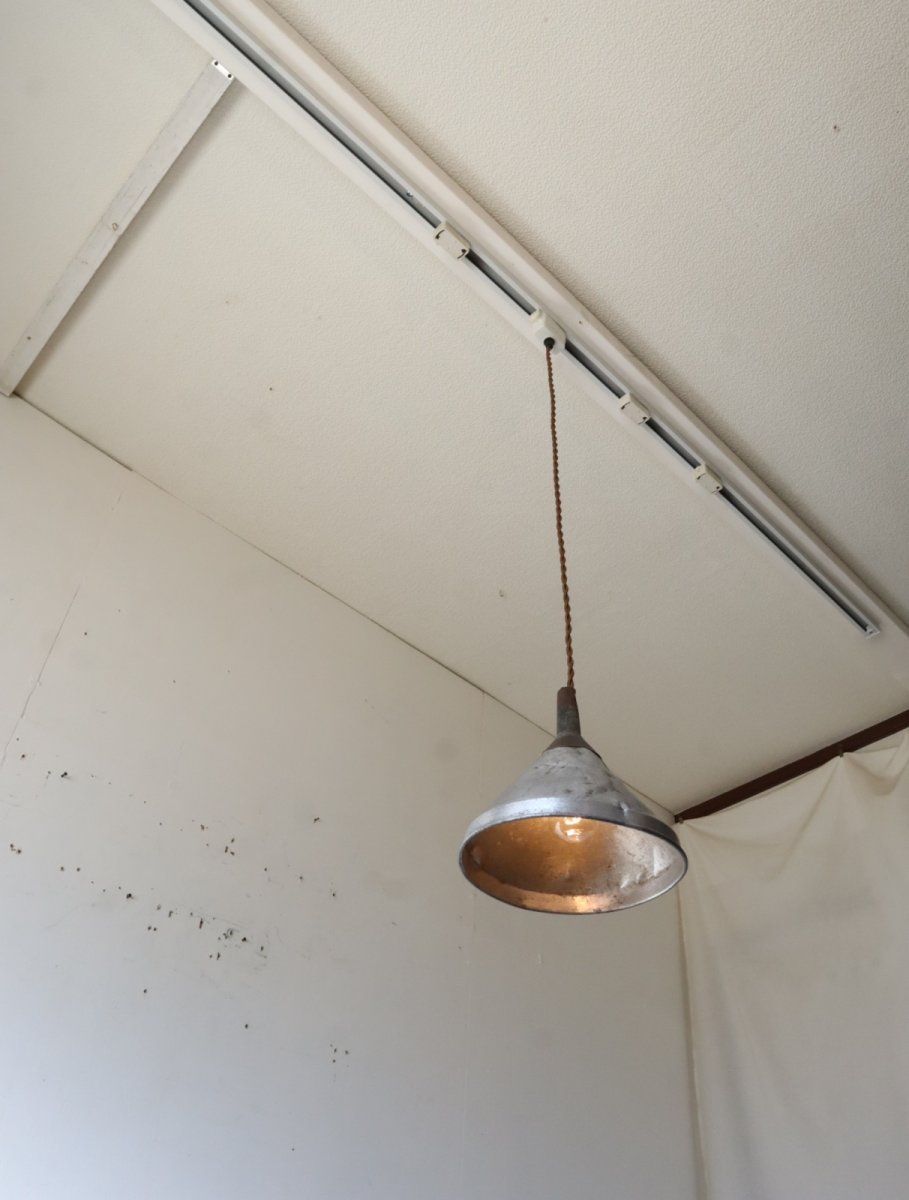 画像6: No.167　アルミ漏斗のペンダントライト (6)