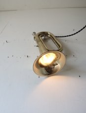 画像6: No.170　ラッパの2wayライト(コード黒) (6)