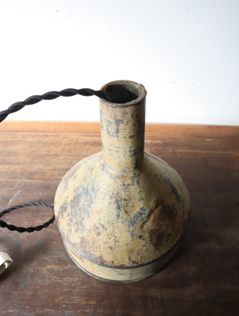 画像2: No.168　色付き漏斗のペンダントライト