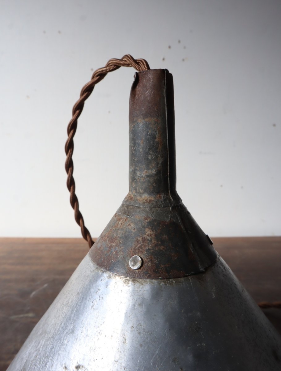 画像13: No.167　アルミ漏斗のペンダントライト (13)