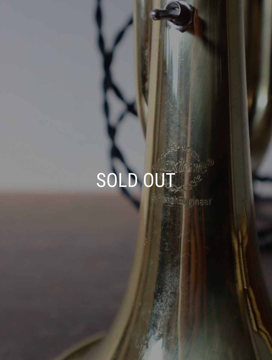 画像21: No.170　ラッパの2wayライト(コード黒) (21)