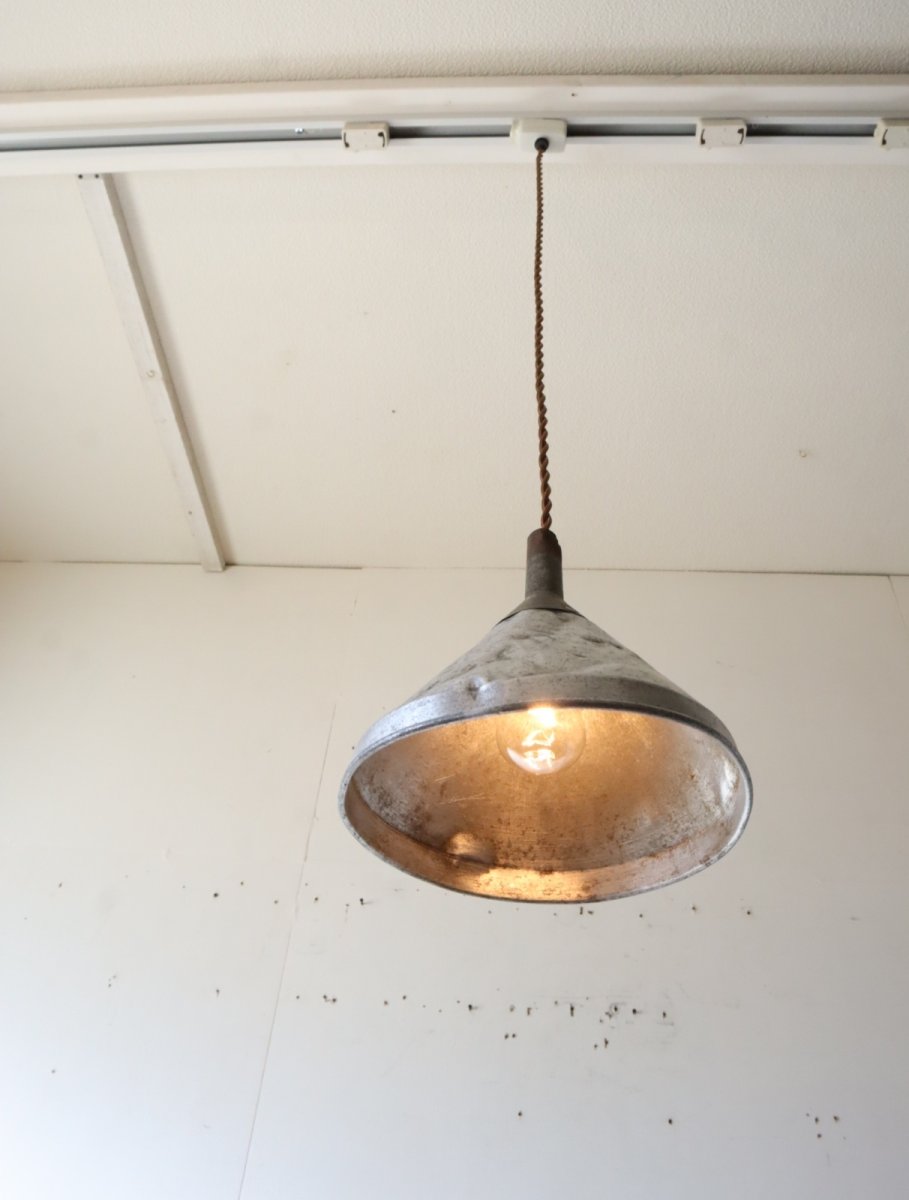 画像10: No.167　アルミ漏斗のペンダントライト (10)