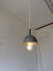 画像7: No.171　ピューター漏斗のペンダントライト(φ7.6×h8cm） (7)