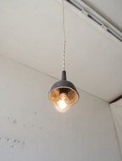 画像7: No.173　ピューター漏斗のペンダントライト(φ6×h7.5cm） (7)