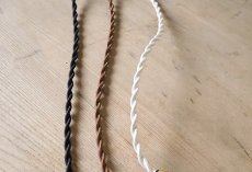 画像22: No.177　樽型乳白ガラスのペンダントライト (22)