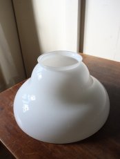 画像19: No.176　円盤型乳白ガラスのペンダントライト (19)