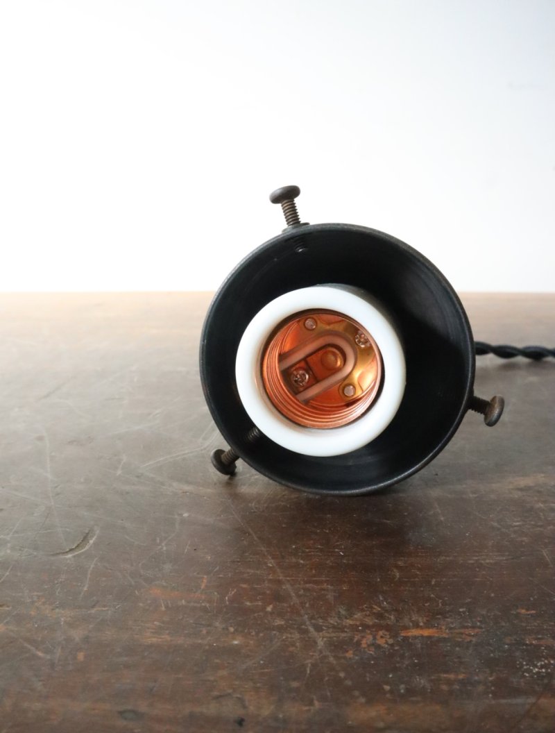 画像3: No.177　樽型乳白ガラスのペンダントライト