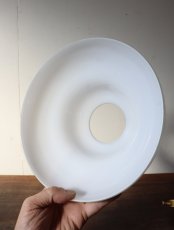 画像23: No.176　円盤型乳白ガラスのペンダントライト (23)