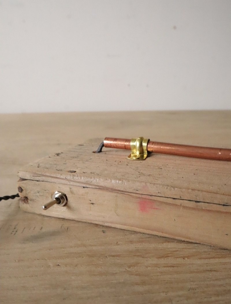 画像3: No.179　文選箱とマドレーヌの壁掛けライト