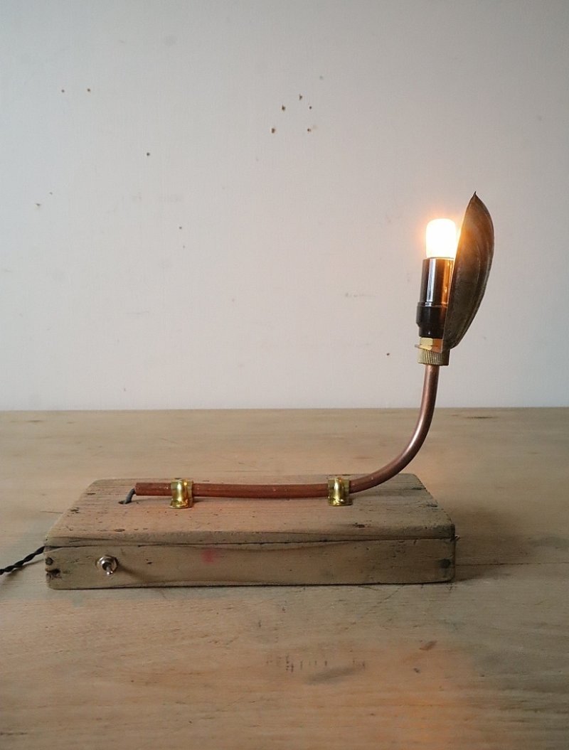 画像2: No.179　文選箱とマドレーヌの壁掛けライト