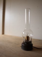 画像11: No.182　ホヤガラスの卓上ランプ(ブリキ) (11)