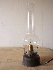 画像12: No.182　ホヤガラスの卓上ランプ(ブリキ) (12)