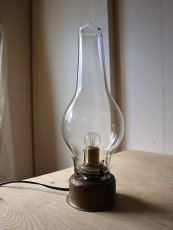 画像10: No.183　ホヤガラスの卓上ランプ(真鍮) (10)