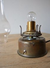 画像11: No.183　ホヤガラスの卓上ランプ(真鍮) (11)