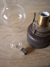 画像20: No.182　ホヤガラスの卓上ランプ(ブリキ) (20)