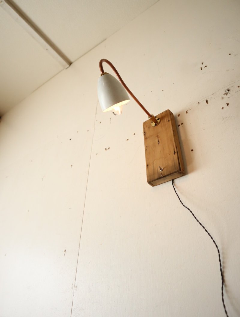 画像3: No.188　白色シェードの2wayライト