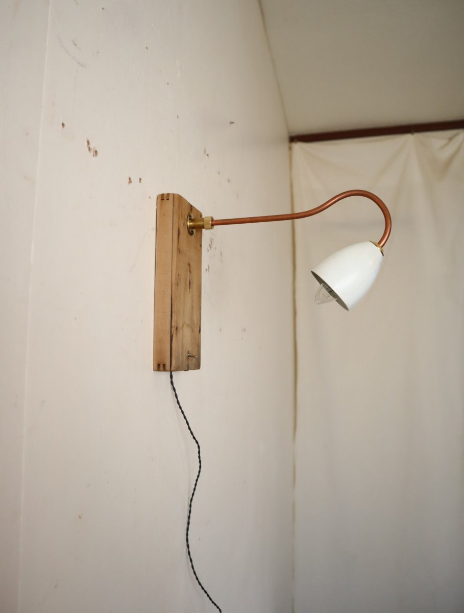 画像18: No.188　白色シェードの2wayライト (18)