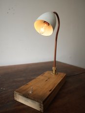 画像3: No.188　白色シェードの2wayライト (3)