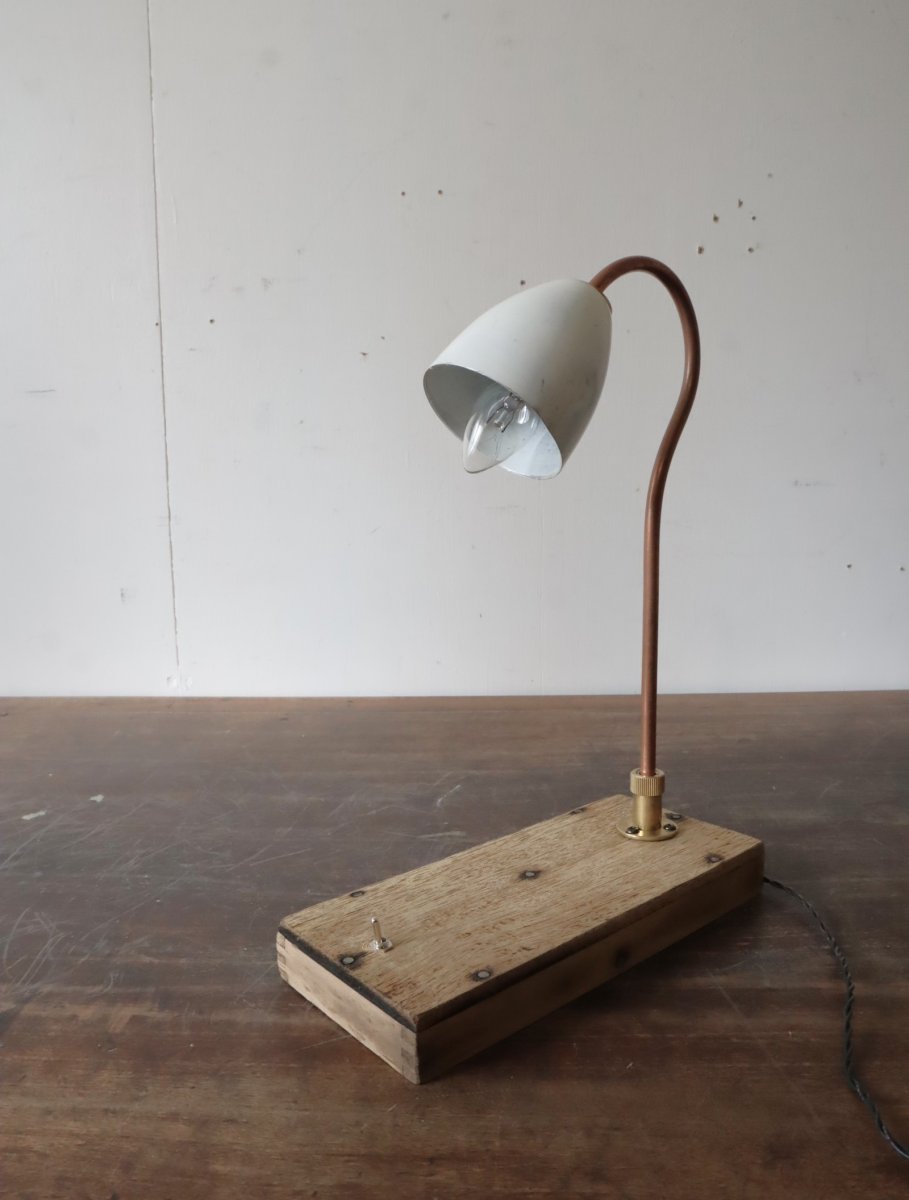 画像16: No.187　白色シェードの2wayライト (16)