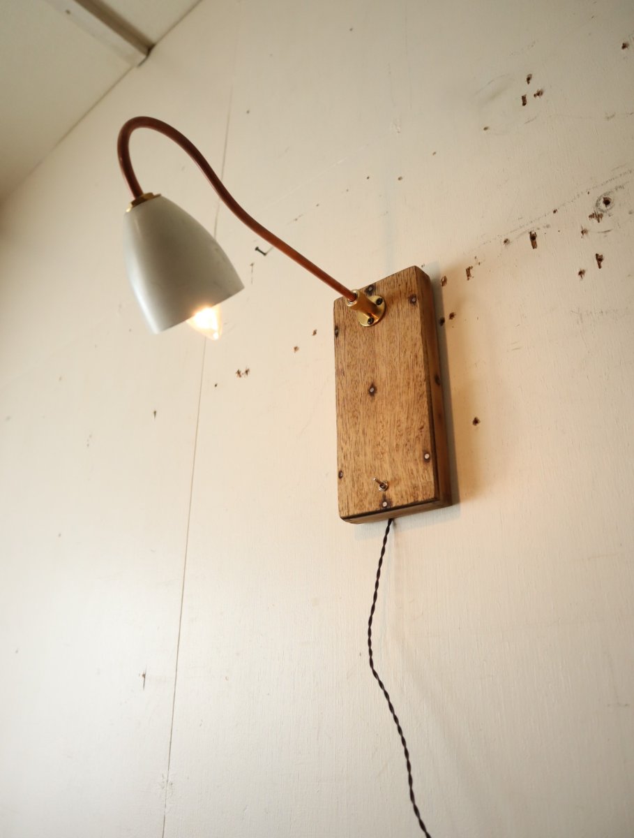 画像21: No.187　白色シェードの2wayライト (21)