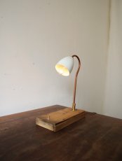 画像2: No.188　白色シェードの2wayライト (2)