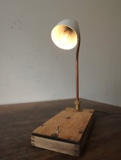 画像5: No.187　白色シェードの2wayライト (5)