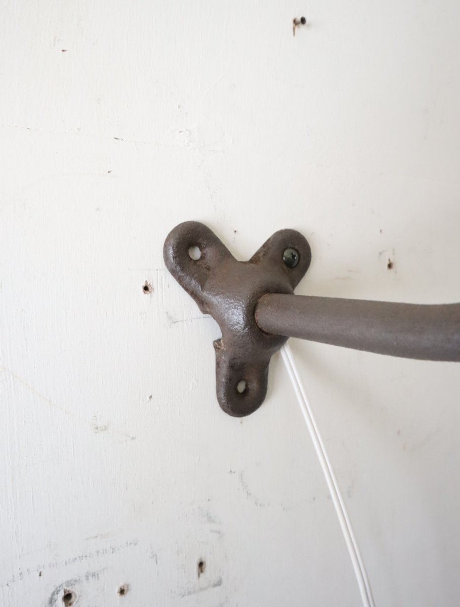 画像19: No.192　琺瑯シェードのブラケットライト (19)