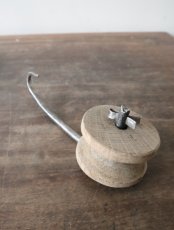 画像31: No.194　ピューター漏斗と滑車のペンダントライト(φ13.4×h17cm) (31)