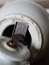 画像32: No.195　ピューター漏斗と滑車のペンダントライト(φ11×h14cm) (32)