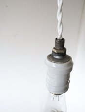 画像16: No.210　磁器製ソケットのペンダントライト (16)