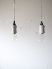 画像10: No.210　磁器製ソケットのペンダントライト (10)