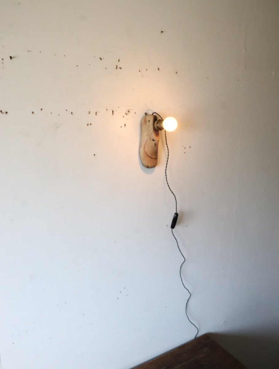 画像17: No.212　靴の木型の2wayライト(右) (17)